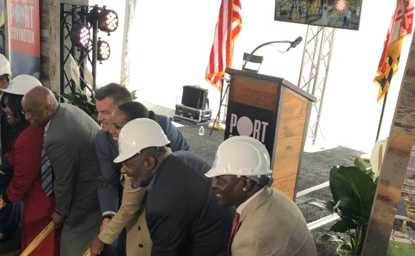 Port Covington groundbreaking